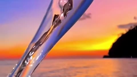 #water #transparent #sunset #sky #aestheticfeeling #relax #tiktok #foryou #beauty #scenery