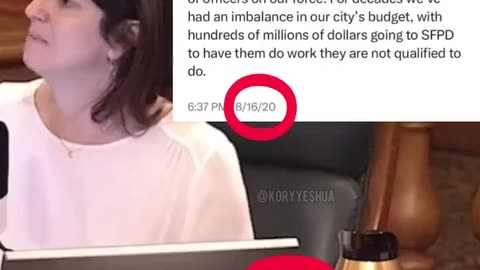 Activist for defunding police demanding more police presence.