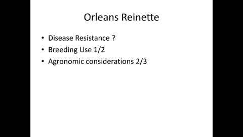 Crop Road Show 5: Orleans Reinette, Brownlees Russet, Golden Harvey and Margil