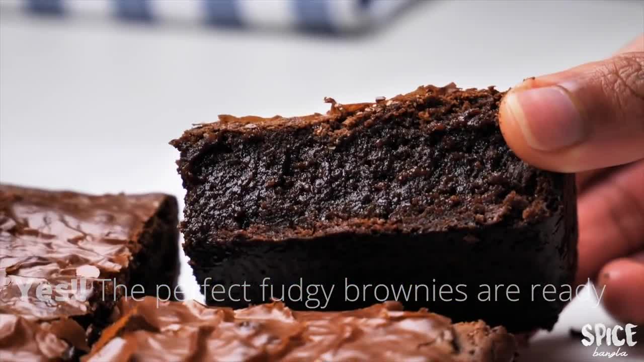 The Best Fudgy Brownie Recipe | Simple Way Of Making The Perfect Fudgy Brownie