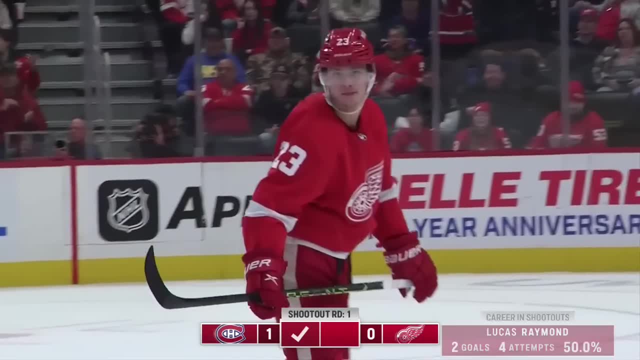 Montreal Canadiens at Detroit Red Wings _ FULL Shootout Highlights