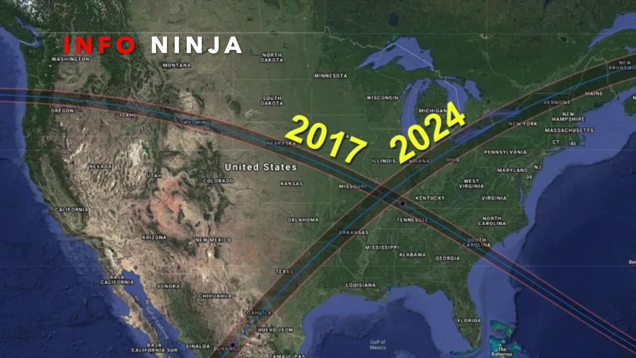 Ring of Fire Eclipse To Make X Over America