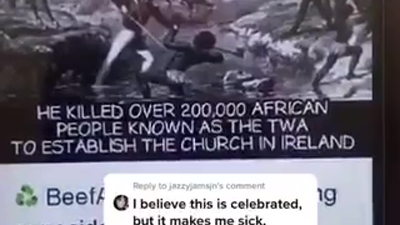 'We wuz the original Irish'.. They're so stupid they actually believe the globalist propaganda!😁