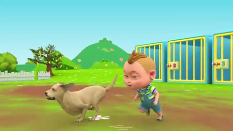 Animal Dance Song - Farm Animals Cartoon for Kids | Super Sumo Nursery Rhymes & Kid Song