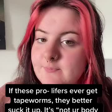 Tapeworms are no different than babies