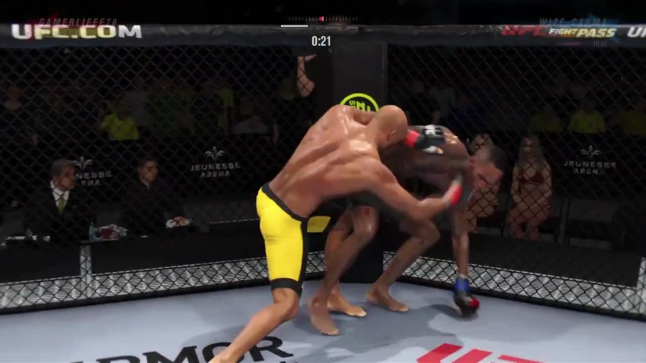 UFC 4 Anderson Sliva Vs Israel Adesanya #shorts