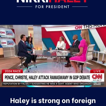Haley Is Strong On Foreign Policy