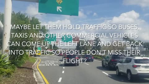 Spring Break Traffic At The Orlando Airport