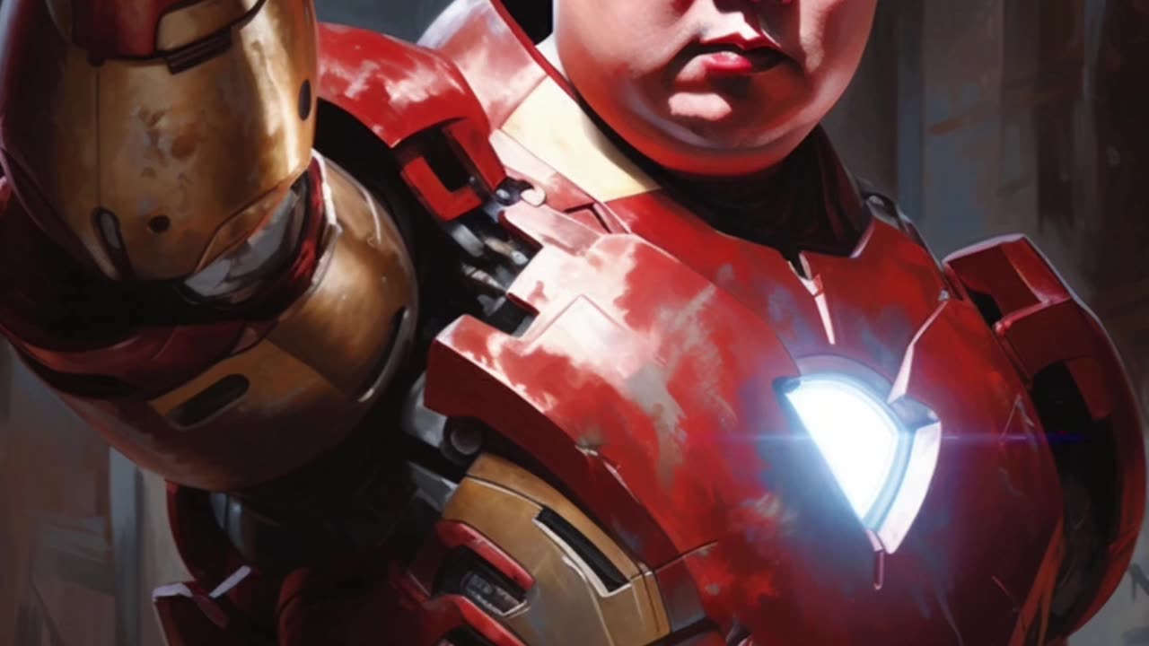 Kim and iron man