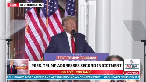 President Trump "It State's under the Espionage Act of 1917. Wasn't meant for this...