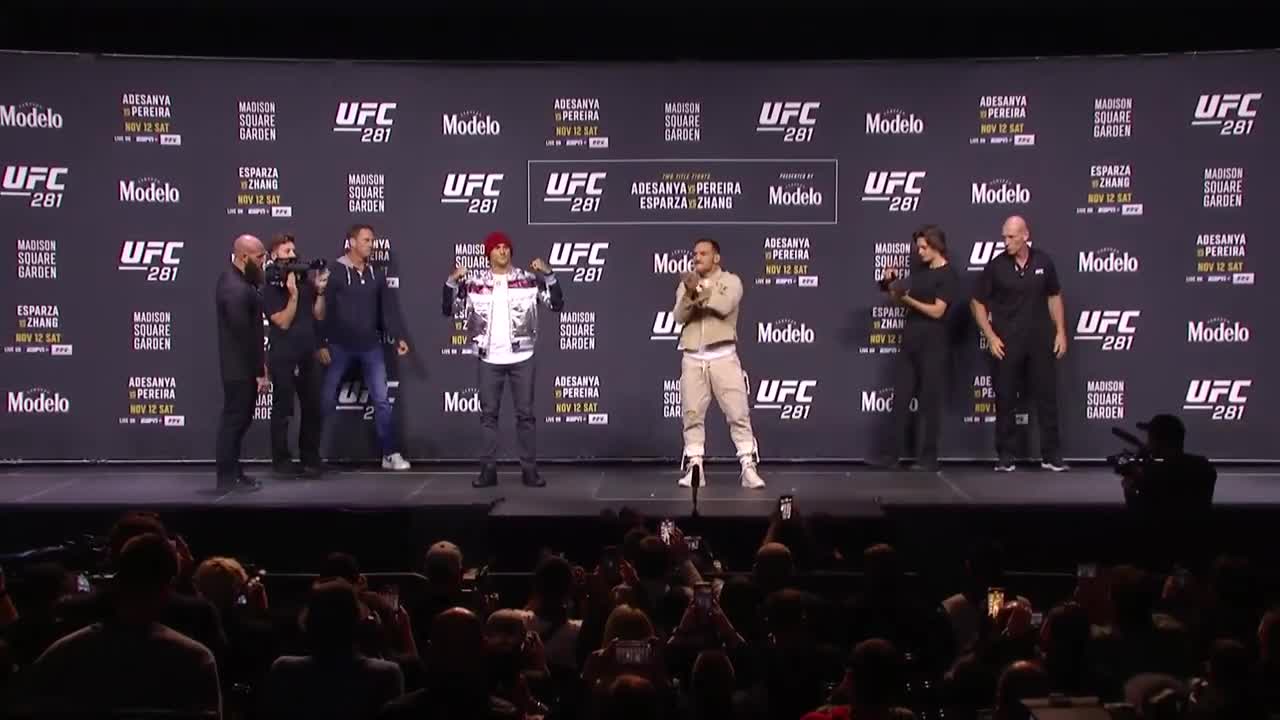 Encaradas da Coletiva de Imprensa | UFC 281: Adesanya x Poatan