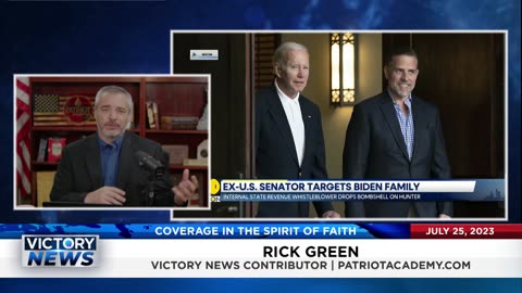 Victory News 7/25/23-11a.m: Biden Scandal Rising to Level of Impeachment Inquiry: Speaker McCarthy