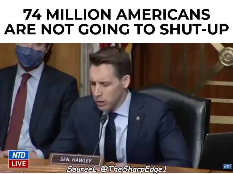 74 Million Americans are not going to just shut up.