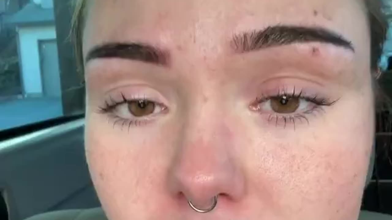 Uneven Eyebrows Tattoo