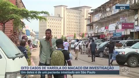 São Paulo pode ter primeiro caso de varíola do macaco no Brasil | SBT Brasil (08/06/22)
