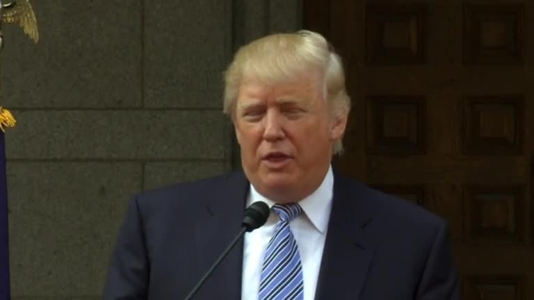 Donald Trump breaks ground on new DC hotel