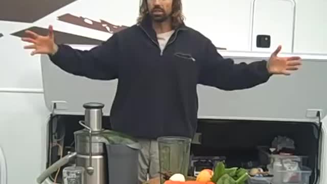 MOTIVATION to LIVE YOUR LIFE! plus a HEALTHY JUICING RECIPE - Oct 28th 2009