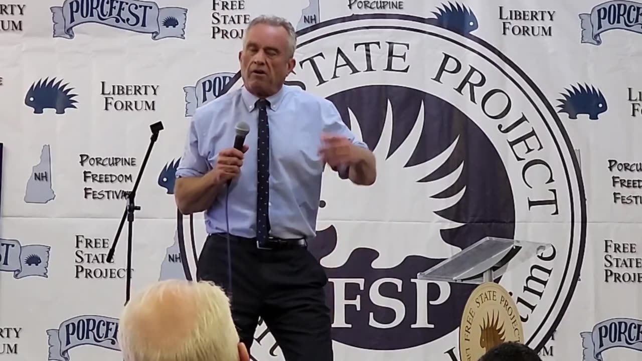 RFK Jr Full Speech at PorcFest 2023