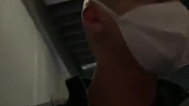 Festnahme - keine Maske im Zug