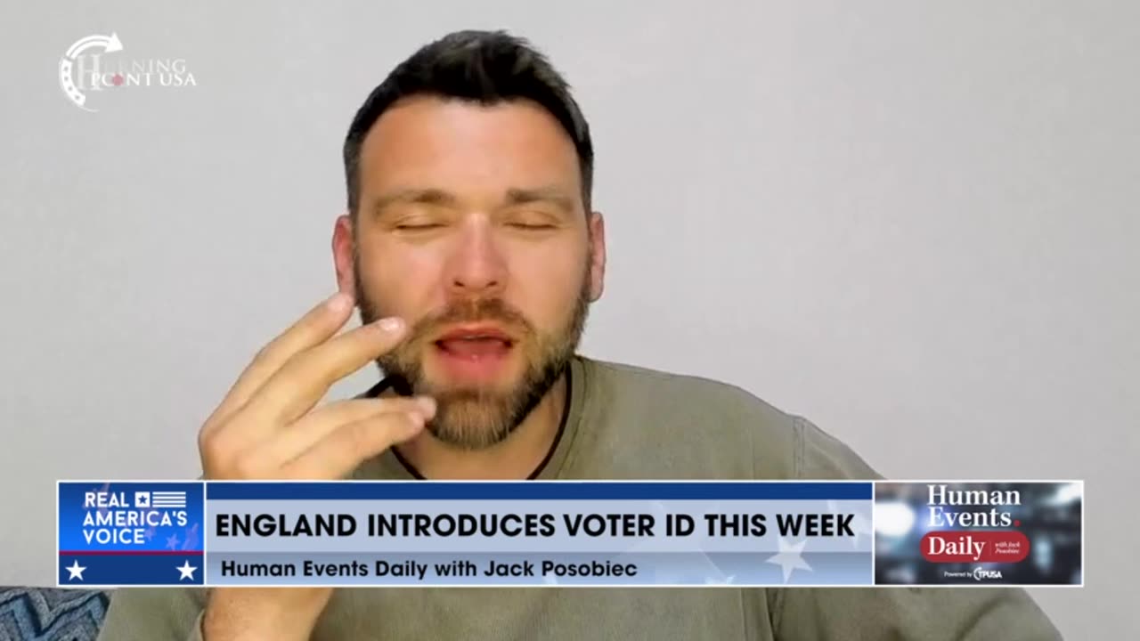 Jack Posobiec DISINTEGRATES the anti-voter ID group as England enacts voter ID laws in their local and state elections to great success