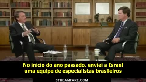 Tucker Carlson entrevista Bolsonaro para FOX News (legendas em português)