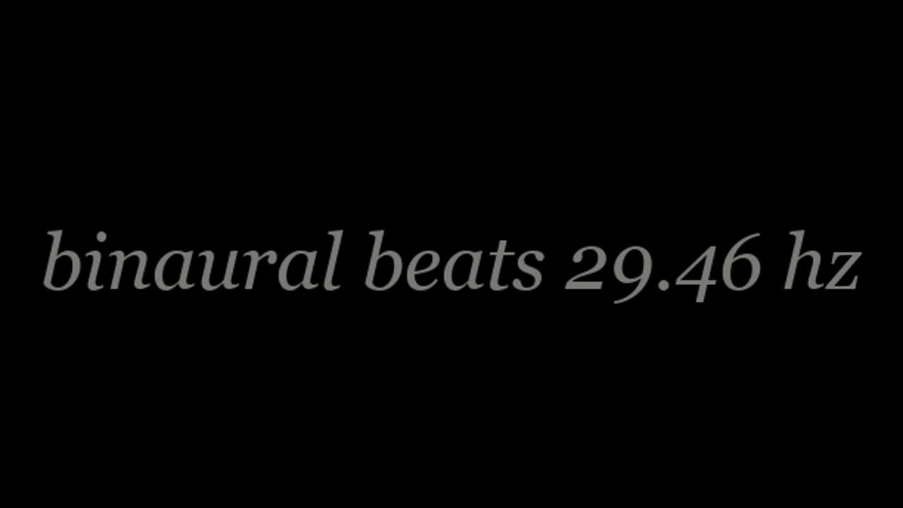 binaural beats 29.46 hz