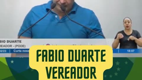 Vereador Fábio Duarte