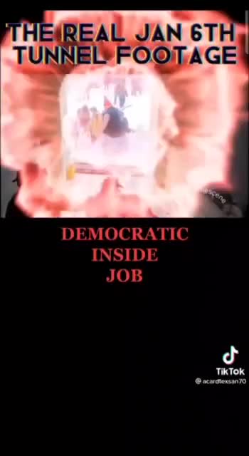 The Real January 6th Tunnel Footage - Capitol Police