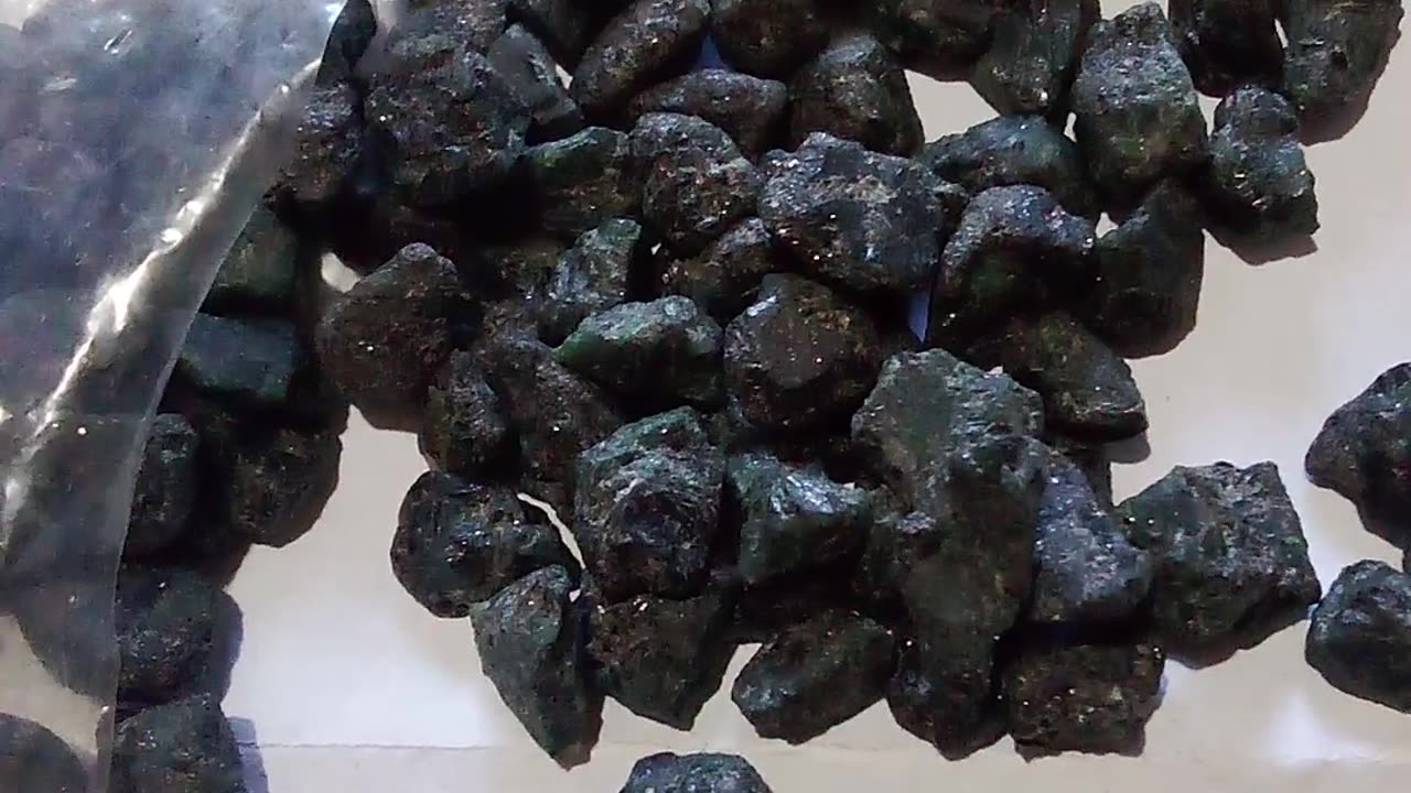 Lote de alexandrita comercial maiores 100gm