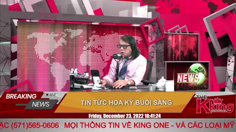 TIN TỨC HOA KỲ BUỔI SÁNG - 12/23/2022 - The KING Channel