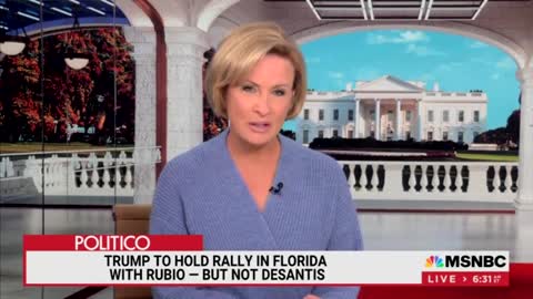 MSNBC Blowhard Claims Donald Trump 'Is Very, Very, Very Scared Of Ron DeSantis'
