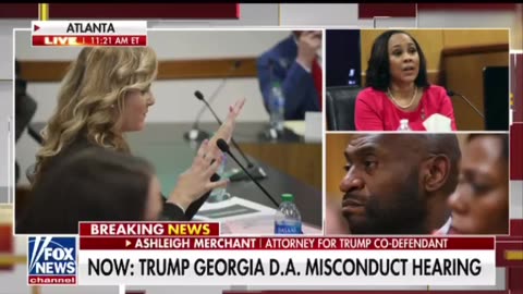 Trump Georgia D.A. MISCONDUCT hearing