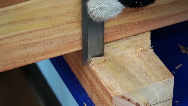When you wear gloves, you don't have the sense of touch to calculate the cut
