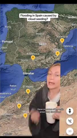 IT'S JEW GOVERNMENT DESTROYING THE WORLD. SPAIN IS FLOODING TOO 🔥