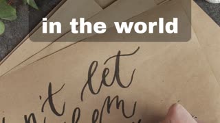 Be the Change You Want to See in the World