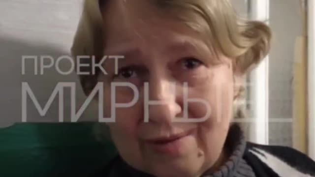 Soledar resident speaks about the crimes of the Ukrainian Army