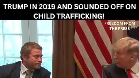 Tim Ballard Met with Trump in 2019 on Child Trafficking
