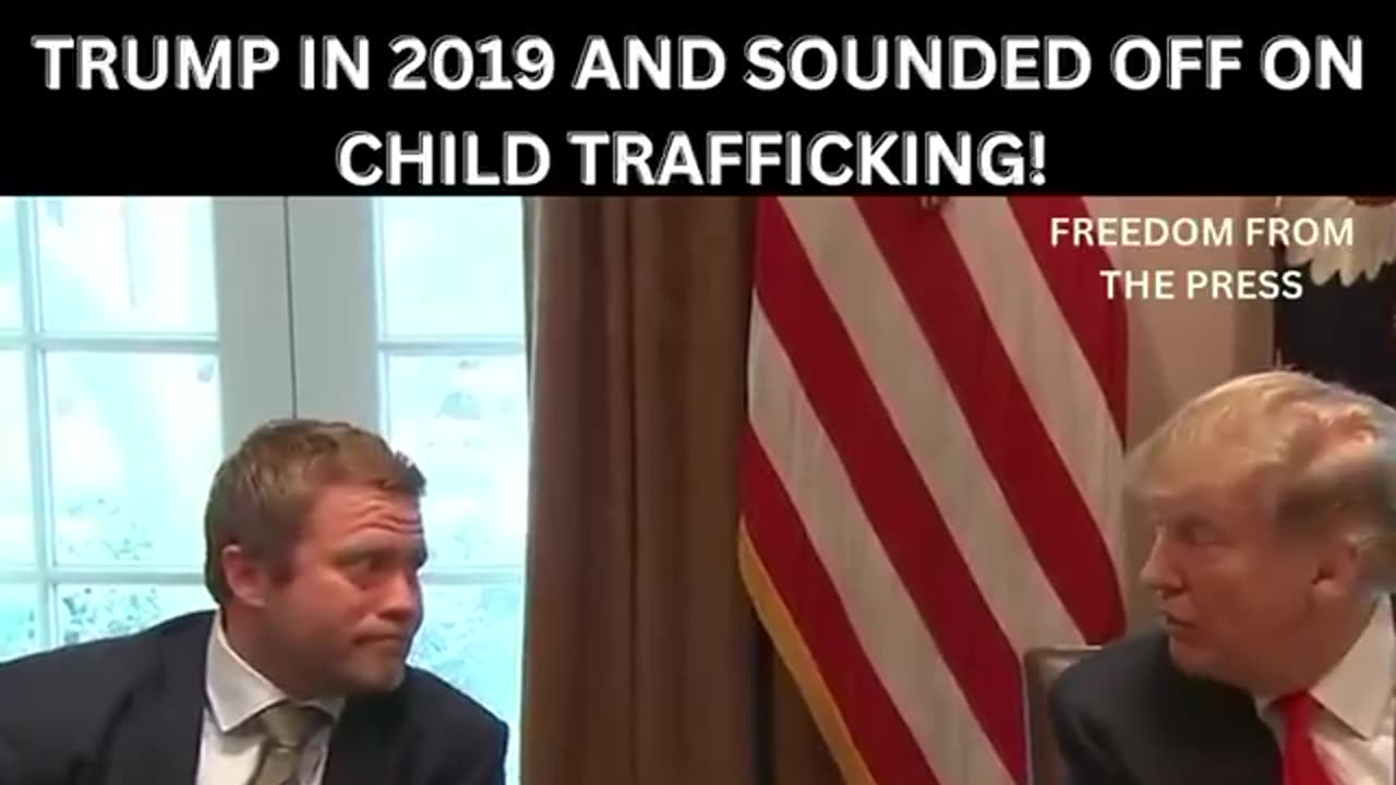 Tim Ballard Met with Trump in 2019 on Child Trafficking