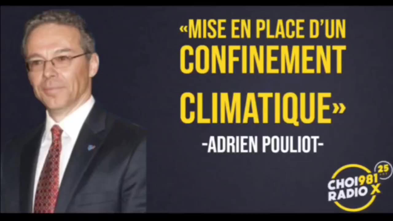 "Mise en place d'un confinement climatique"