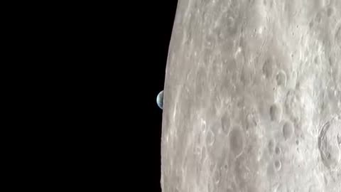 Apollo 13 VIEW OF THE Moon In 4k
