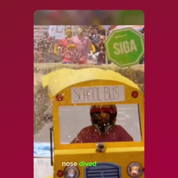 Mini School Bus challenging limits in the RED BULL challenge