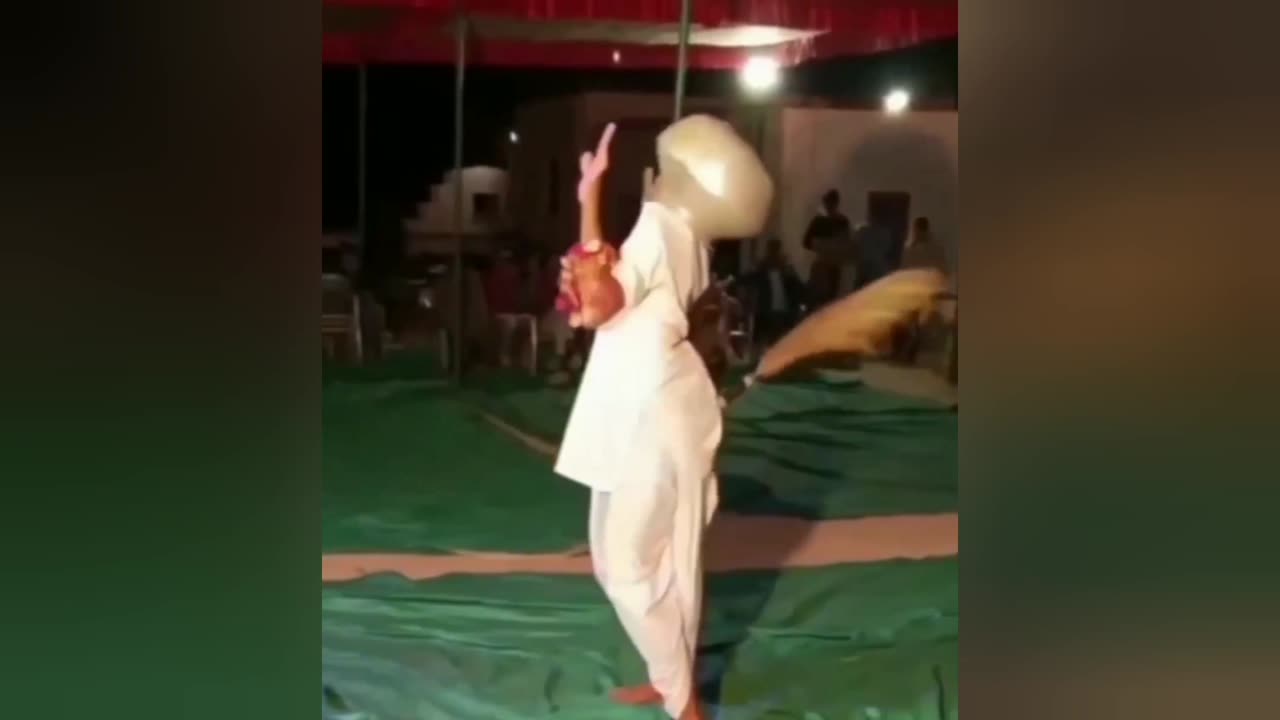 Funny cock dance