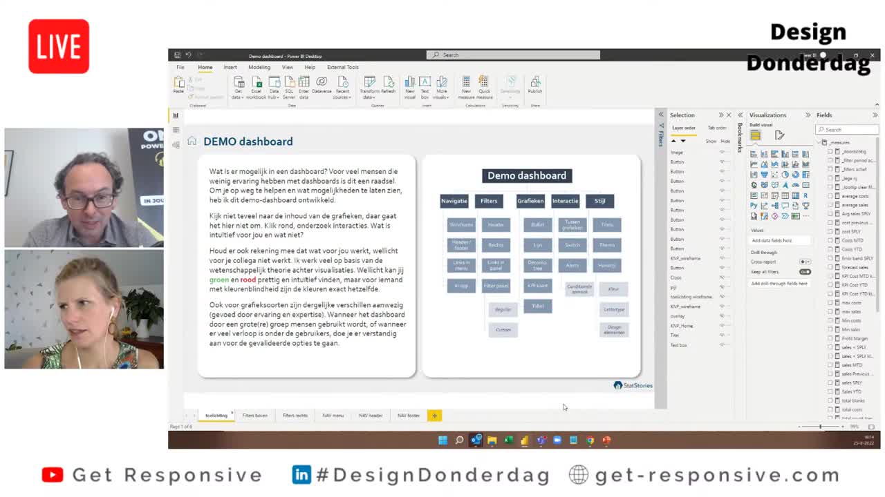 Power BI - GetResponse - Q&A Power BI Dashboard Ontwerp Design Donderdag #23