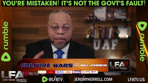 IT CAN'T BE THE GOVERNMENT'S FAULT CAN IT?