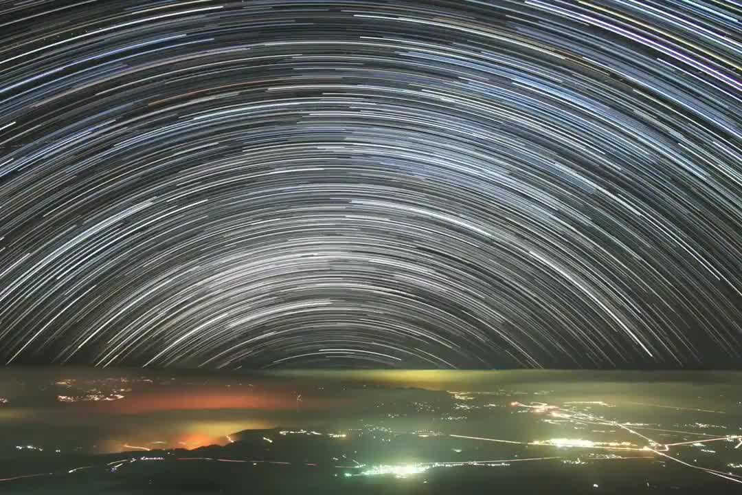Star Rotation Time Lapse