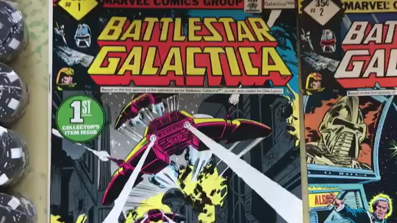 Estate Sale Finds Comics Comic Books Battlestar Galactica Shogun Warriors