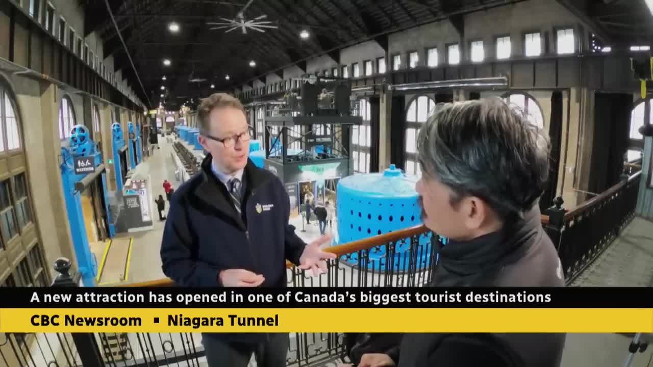 117-year-old tunnel that leads to view of Niagara Falls is open to visitors