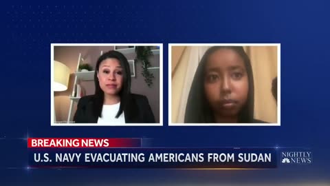 U.S Navy arrives to help Americans evacuate Sudan