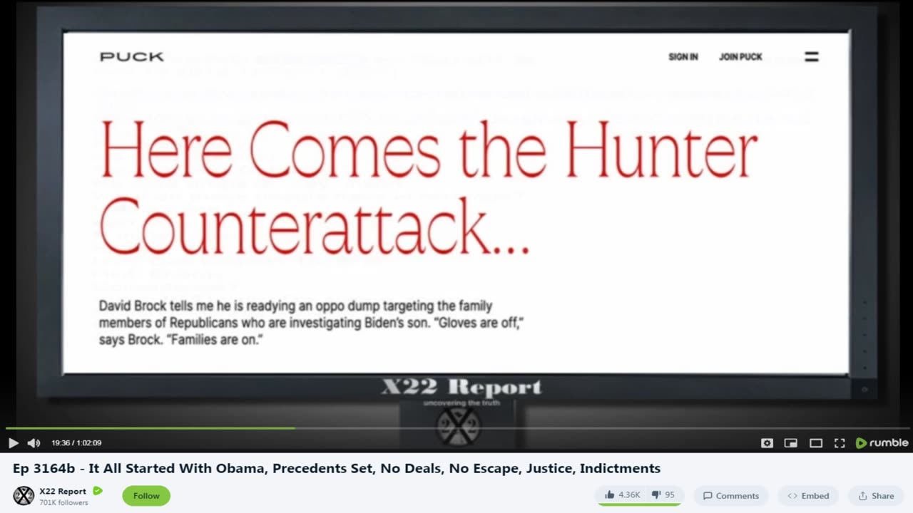 rumble - here comes the hunter counterattack