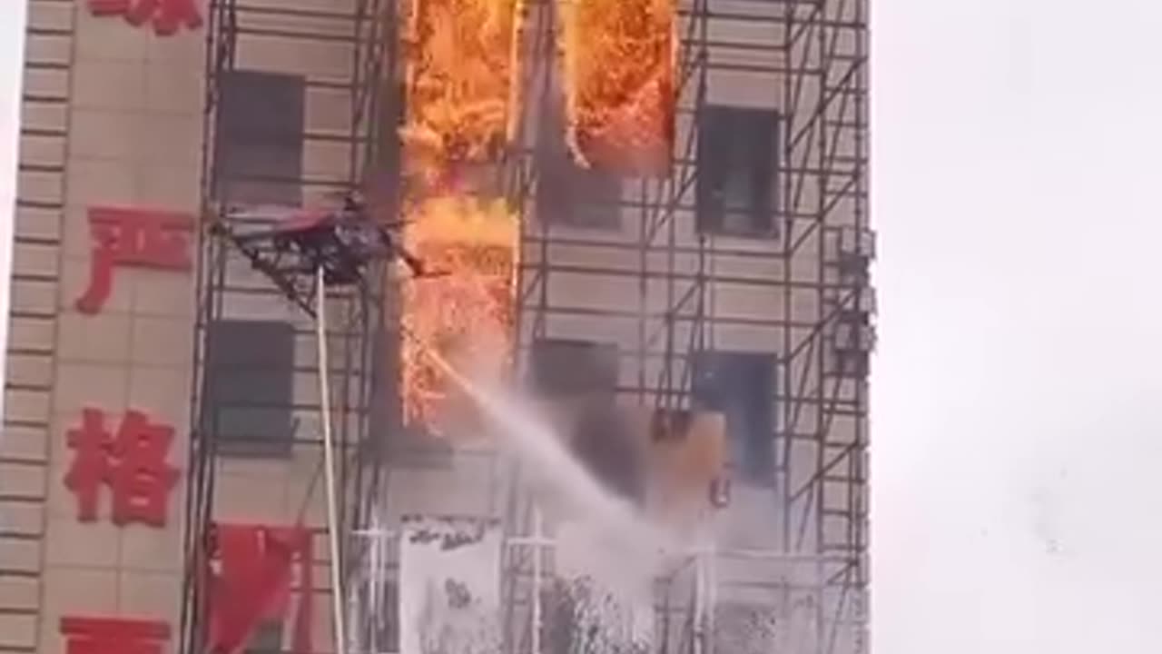 New Invented Fire Fighting Drones